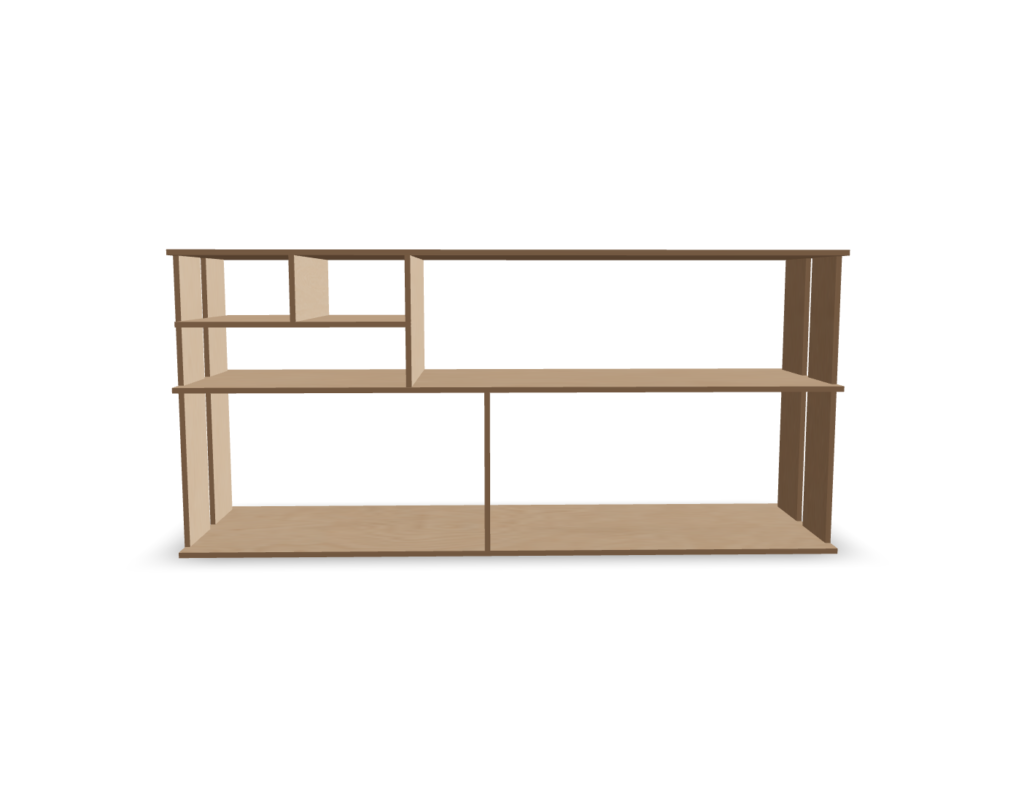 Modern Minimalist Shelving Unit