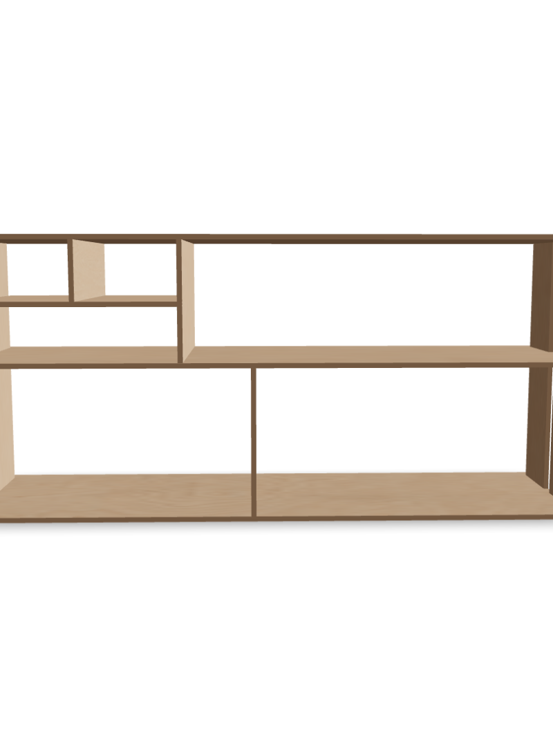 Modern Minimalist Shelving Unit