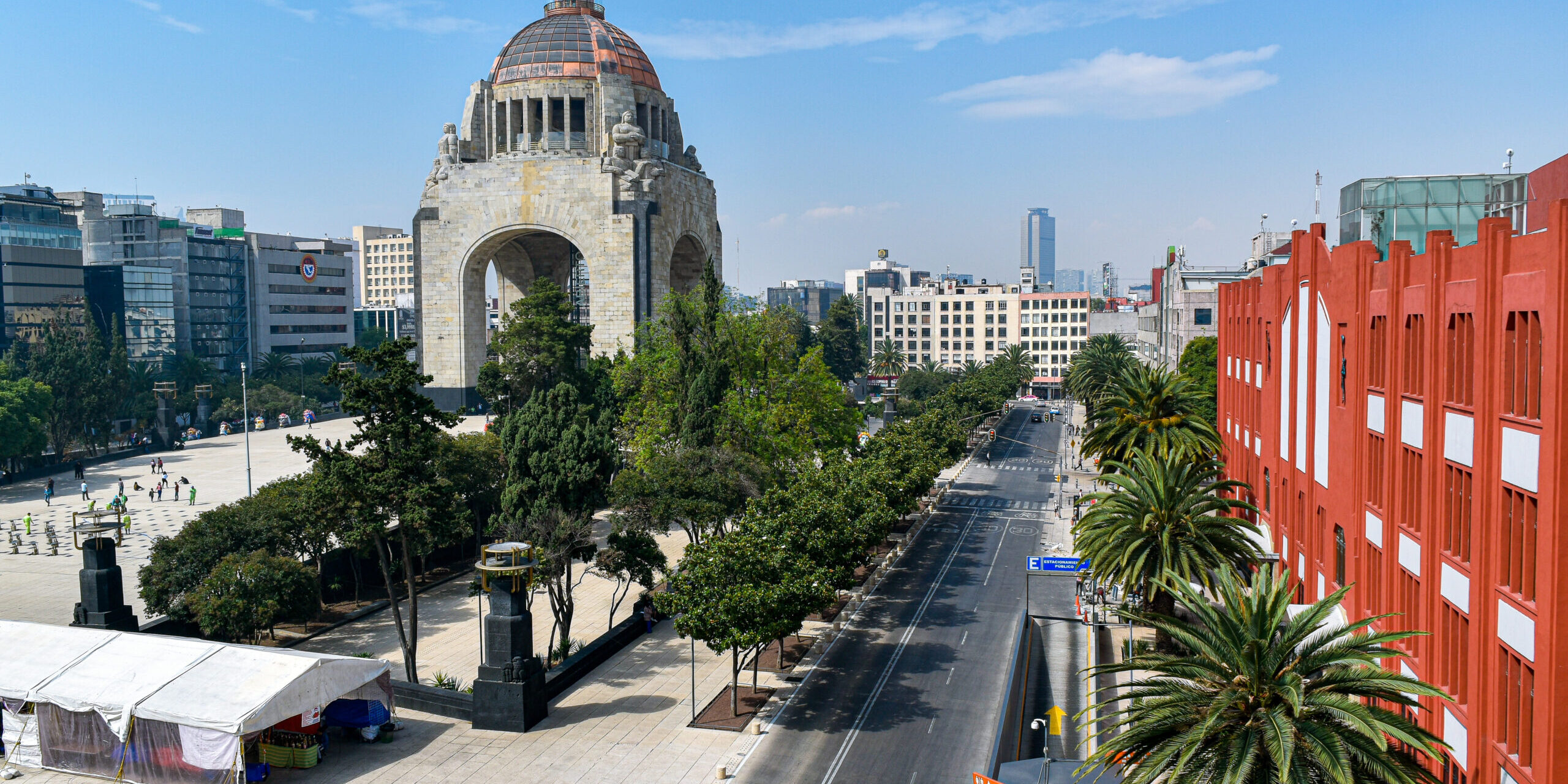 メキシコ就職、オフィスからの風景